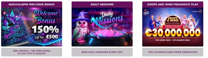 Magical Spin bonus Magical Spin bonus